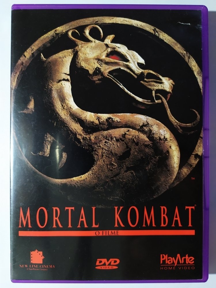 Mortal Kombat O Filme Dvd Original - Warner - Filmes - Magazine Luiza