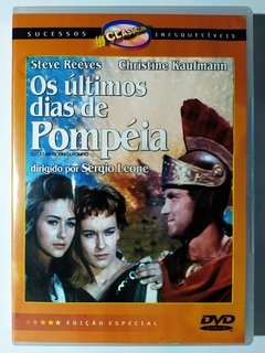 DVD Os Últimos Dias de Pompéia Steve Reeves 1959 Sergio Leone Original Christine Kaufmann