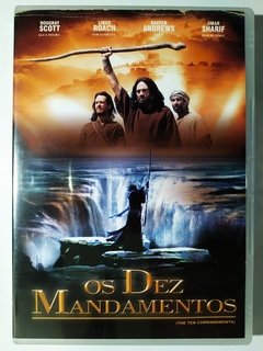 DVD Os Dez Mandamentos Omar Sharif Dougray Scott Linus Roach Original Naveen Andrews