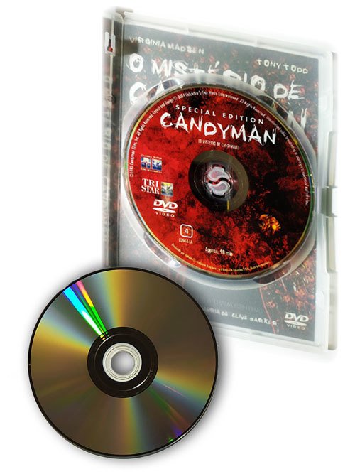 DVD O Mistério De Candyman Virginia Madsen Tony Todd 1992 Original