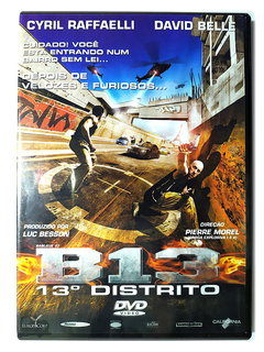 DVD B13 13° Distrito Cyril Raffaelli David Belle Luc Besson Novo Original Pierre Morel