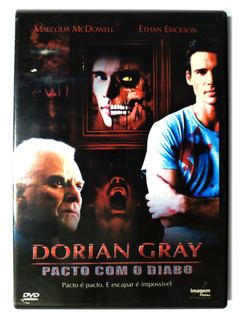 DVD Dorian Gray Pacto Com O Diabo Malcolm McDowell Original Ethan Erickson Allan A. Goldstein