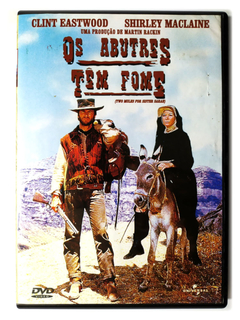 DVD Os Abutres Têm Fome Clint Eastwood Shirley Maclaine Original