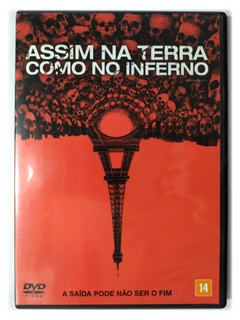 DVD Assim Na Terra Como No Inferno Perdita Weeks Ben Feldman Original As Above So Below