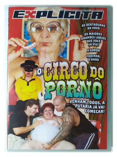 DVD O Circo Do Pornô Explícita Original A Gorda O Anão Vovó Original Freak Show 3 - comprar online