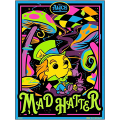 POSTER FUNKO POP ALICE IN WONDERLAND - MAD HATTERPOSTER FUNKO POP ALICE IN WONDERLAND - MAD HATTER