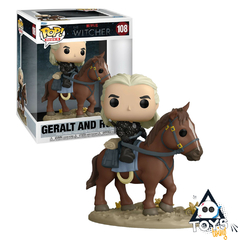 Funko Pop! Rides The Witcher - Geralt and Roach #108