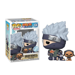 Funko Pop! Animation Naruto Shippuden - Kakashi Hatake with Pakkun #1338