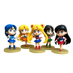 Figuras Genéricas Sailor Moon x 5 Unidades