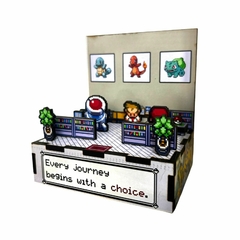 Diorama Pokemon Laboratorio