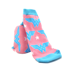 Medias Cortas Socks DC Heroes - Wonder Woman Pink