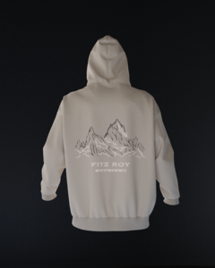 Buzo Oversize "Fitz Roy" (Crema) - comprar online