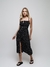 Vestido Alcinha Midi Fenda Preto - (cópia) - buy online