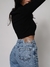 Calça Mom Jeans Fit Marmorizada Clara - loja online