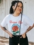 Camiseta Unique Rose Vintage Branca na internet