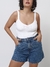 Short Mom Jeans (Médio Marmorizado) - buy online