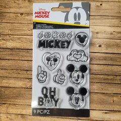 SELLO SILICONA - MICKEY MOUSE 3 -(x 9 pzas) -DISNEY