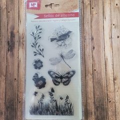 SELLO NATURALEZA varios diseños (plancha x7) - MPi