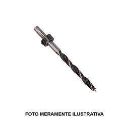 Limita a profundidade de furação das brocas.                                                        Unidade: PEÇA Acabamento: METAL Diâmetros: 05mm, 06mm OU 08mm