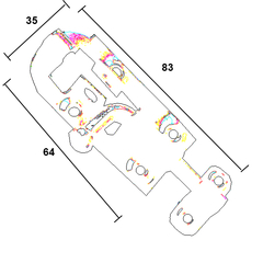 Fecho para portas.  Acabamento: Zincado claro Tamanho: 2.1/2, 3", 4" OU 6"