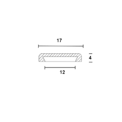 Unidade: PEÇA Dimensional: 13mm Acabamento: Branco, Marfim, Marrom OU Preto Observação: Para parafuso CPL