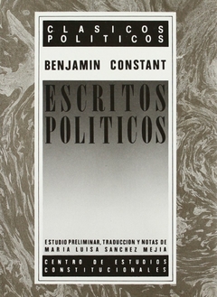 ESCRITOS POLITICOS - BENJAMIN CONSTANT