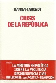 CRISIS DE LA REPUBLICA - HANNAH ARENDT