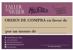 ORDEN DE COMPRA - GIFT CARD - VOUCHER DE REGALO POR $15000