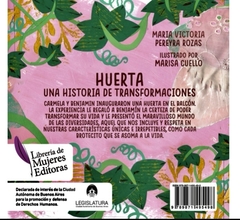 HUERTA. UNA HISTORIA DE TRANSFORMACIONES - MARIA VICTORIA PEREYRA ROZAS / MARISA CUELLO - comprar online