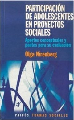 PARTICIPACIÓN DE ADOLESCENTES EN PROYECTOS SOCIALES - OLGA NIRENBERG