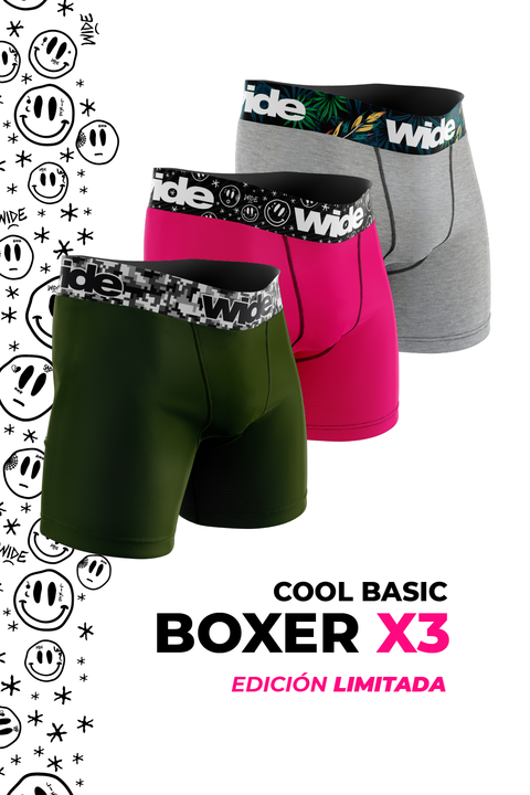 BOXER COOL BASIC | PACK X3