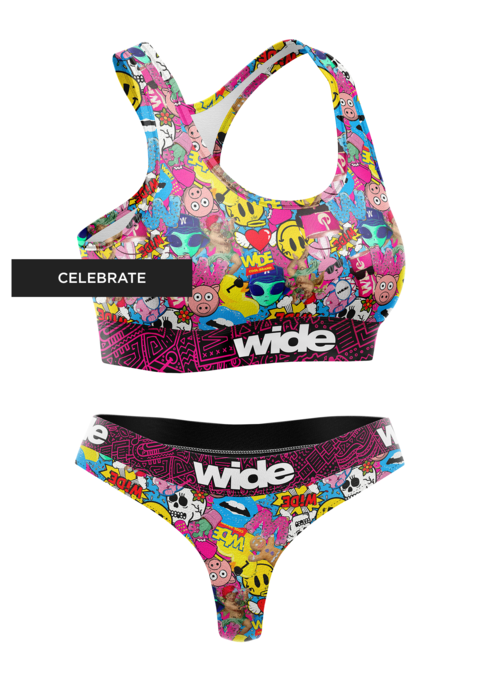 Conjunto 1 Top + 1 Pantie "Celebrate"