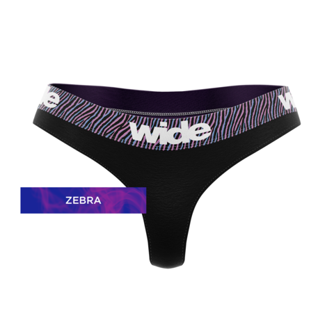 Pantie Pack 5x4 | [Colección Black] - Wide Arg