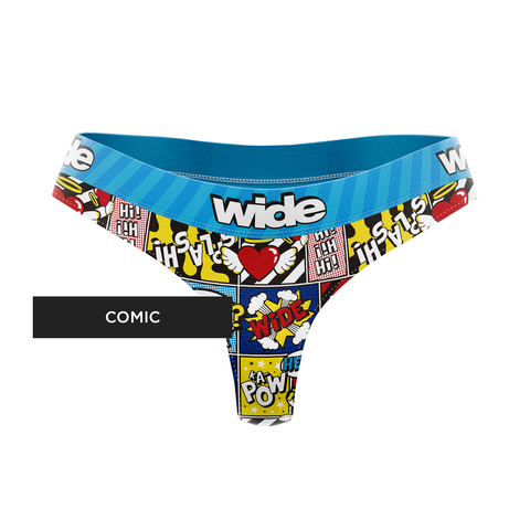 Imagen de 5 BOXERS + 5 PANTIES | + 2 Llaveros Wide | Colección 80s
