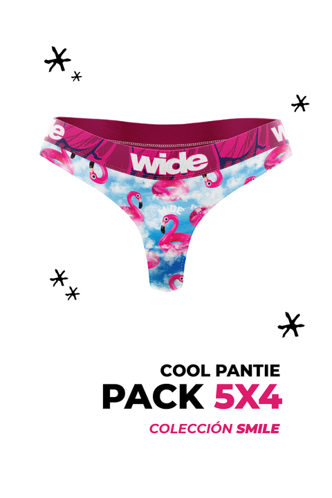 COOL PANTIES | Pack 5X4 | Nueva Colección Smile