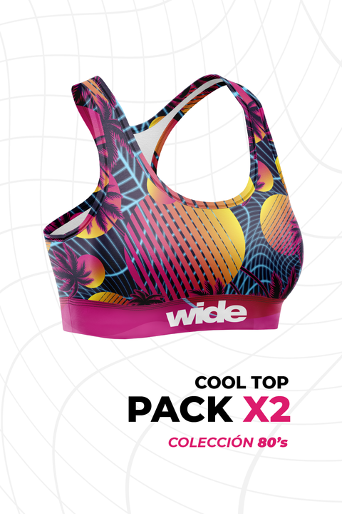 Pack 2 COOL TOPS | Colección 80s | Precio x Últimas unidades!