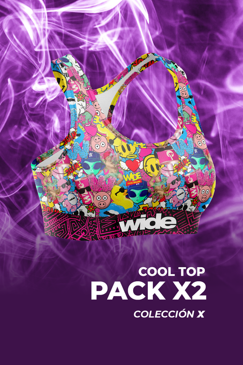 Pack 2 COOL TOPS | colección X