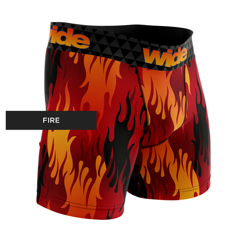 Cool Boxer "Fire" | Colección Stickers