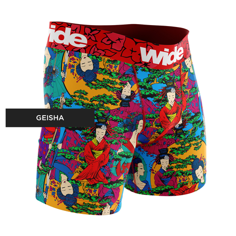 Cool Boxer "Geisha" | Colección Stickers