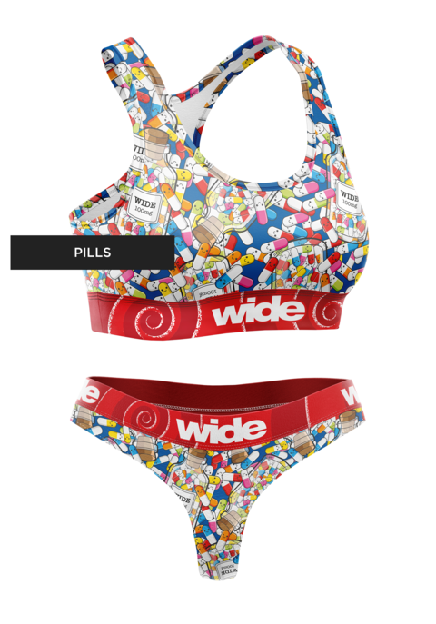 Conjunto 1 Top + 1 Pantie "Pills" | Nueva Colección Smile