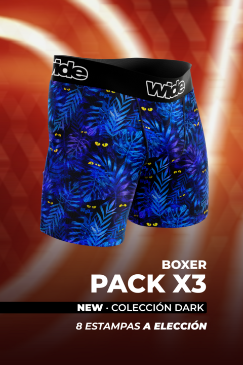Cool Boxer x3 | Nueva Colección Dark