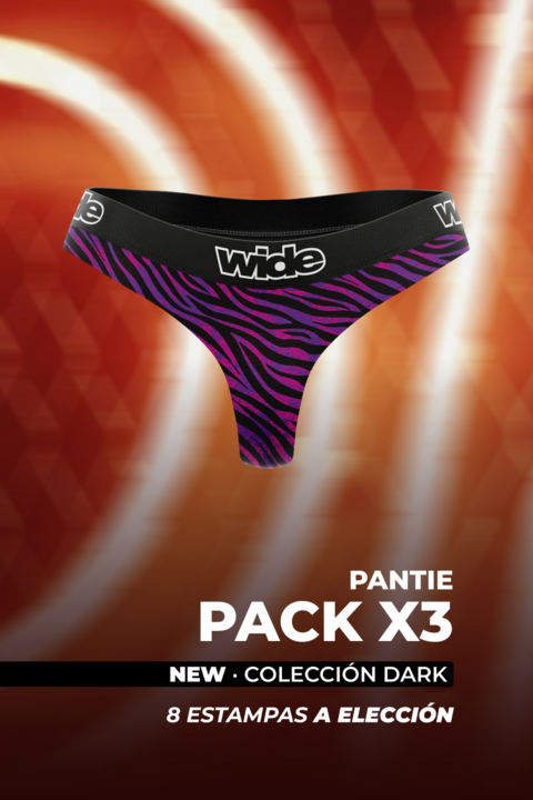 Cool Panties X3 | Nueva Colección Dark