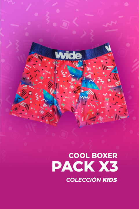 Cool Boxers Pack x3 | Kids