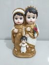 Sagrada Família Baby com pérolas - 20 cm