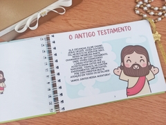 Bíblia Infantil Personalizada Com Nome Mandaluhz - Modelo 6 - comprar online
