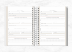 Caderneta da Gestante Luxo - Clean Linho Listrado - Rosa - loja online