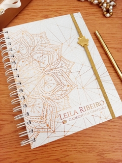 Caderno Da Gratidão Luxo - Mandaluhz - comprar online