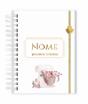 Caderno De Receitas Luxo Personalizado Com Nome Mandaluhz 7