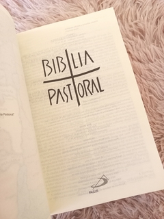 Imagem do BÍBLIA DECORADA VELUDO ROSÉ - BRASÃO LUXO - CATÓLICA EDITORA PAULUS
