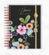 Planner Slim 2024 Luxo Colorido Personalizado Com Nome - Capa 05